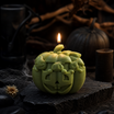 Jack O Lantern Pumpkin Soy Wax Candle – Halloween Decor