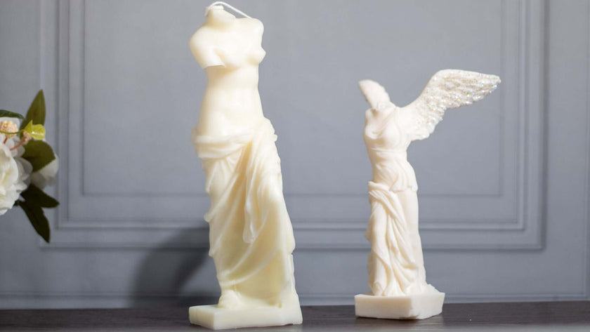 Venus goddess soy candle – natural, non-toxic and perfect for elegant gifting.