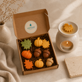 Fall Wax Melts Gift Box – Pumpkin Leaf Acorn Soy Wax Melts