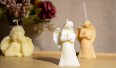 Lumânări din ceară de soia Angelic Love handmade Votive