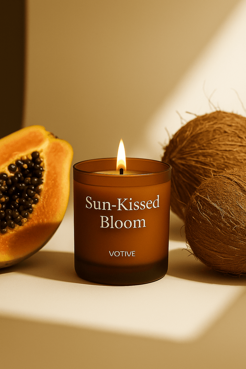 eco friendly soy wax candle handcrafted in Orlando Florida