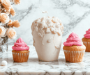 Floral Harmony candle – decorative soy wax candle with soft floral scent for modern home wellness