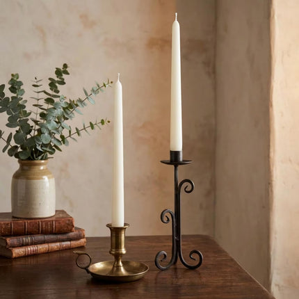 Taper Candle, Handmade Soy Wax Candlesticks, Clean Colored Tapers, Decorative Flower Candles, Dinner Taper Candle, Wedding Festive Candles