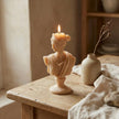 Artemis Bust Candle – Greek Statue Soy Wax Sculpture Candle