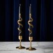 Snake Taper Candle, Sculptural Dinner Candles, Luxury Tab soy wax candle