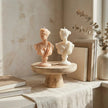 Artemis Bust Candle – Greek Statue Soy Wax Sculpture Candle — unlit display
