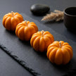 Pumpkin Soy Wax Candle Gift Set in Wooden Box — Fall Autumn Decor, Thanksgiving & Housewarming Gift