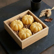 Pumpkin Soy Wax Candle Gift Set in Wooden Box — Fall Autumn Decor, Thanksgiving & Housewarming Gift