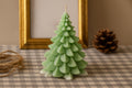Handmade Soy Wax Large Christmas Tree Candle - Holiday Decor 5.5 inch