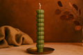 Pumpkin Candle Taper, Thanksgiving Candle Gift, Pumpkin Shaped Candle