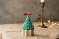 Christmas Candle Bundle — Handmade Snowflake & Tree Sculptural Soy Candles