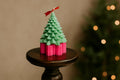 Christmas Candle Bundle — Handmade Snowflake & Tree Sculptural Soy Candles