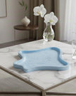 Wavy Resin Tray, Japandi Handmade Jewelry Display