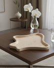 Wavy Resin Tray, Japandi Handmade Jewelry Display
