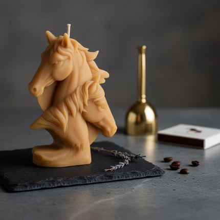 sculptural-horse-candle-handmade-soy-wax-decorative-art-candle