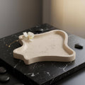 Wavy Resin Tray, Japandi Handmade Jewelry Display