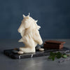 Sculptural Horse Candle – Handcrafted Decorative Art Candle soy wax candle — detail view
