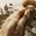 Greek column goddess candle – soy wax caryatid sculpture home decor