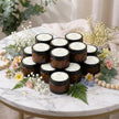 Baby Girl Shower Candle Favors — 1oz Botanical Rose Soy Wax, Custom Label, Spring Baby Shower