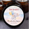 Bulk Baby Shower Candle Favors — 1oz Soy Wax, Personalized Custom Label, Gender Neutral