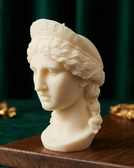 hera-bust-statue-candle-handmade-soy-wax-sculpture-elegant-greek-goddess-decor-unique-gift-sculptural-candle-for-home-accent