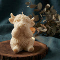 Highland Cow Candle, Large Sculptural Soy Candle, Custom Scent Farmhouse Decor