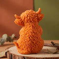 Highland Cow Candle, Large Sculptural Soy Candle, Custom Scent Farmhouse Decor