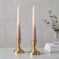 Taper Candle, Ombre Decorative Soy Wax Large Candle