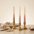 Taper Candle, Ombre Decorative Soy Wax Large Candle