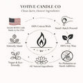 Pomegranate Candle Large Fruit Candle