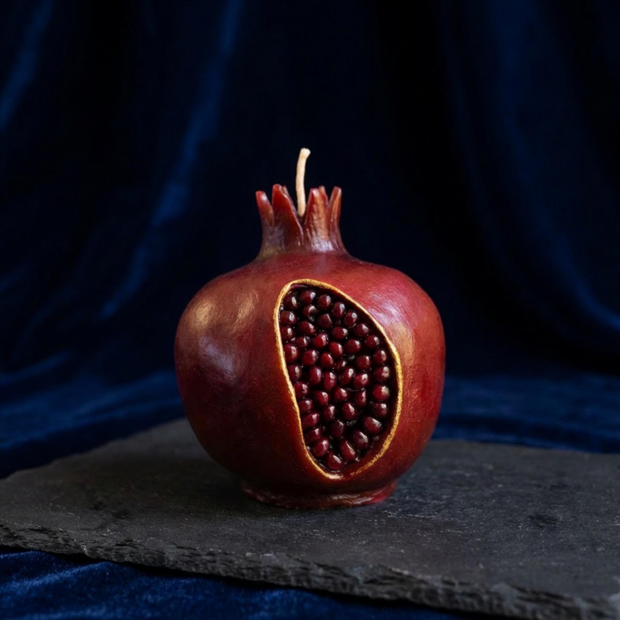 Pomegranate Candle Large Fruit Candle