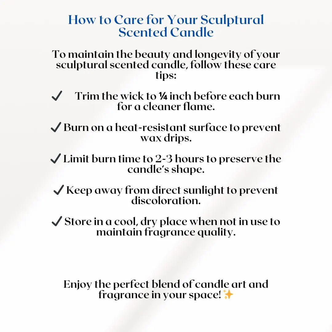 Half Face David Candle