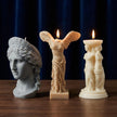 Venus Candle Greek Mythology, Caryatid Greek Column Soy Candle: Goddess Bust, Witchy Home Decor, Mothers Day Gift, Unique Candle Gift