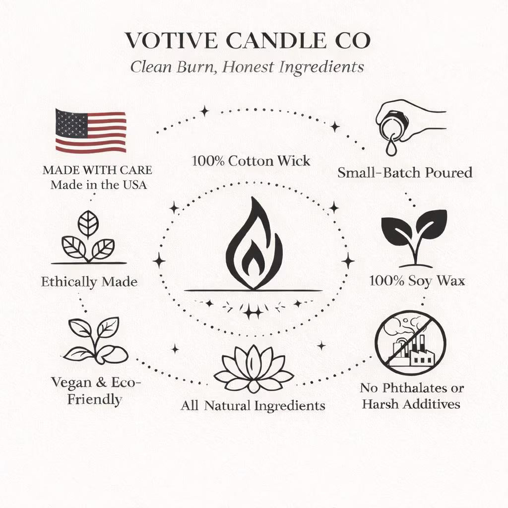 Wickless Natural Soy Wax Candle – Mineral Swirl