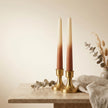 Taper Candle, Ombre Decorative Soy Wax Large Candle