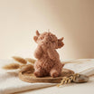 Highland Cow Candle, Large Sculptural Soy Candle, Custom Scent Farmhouse Decor