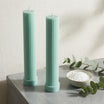 Ribbed Taper Candle – Decorative Soy Wax
