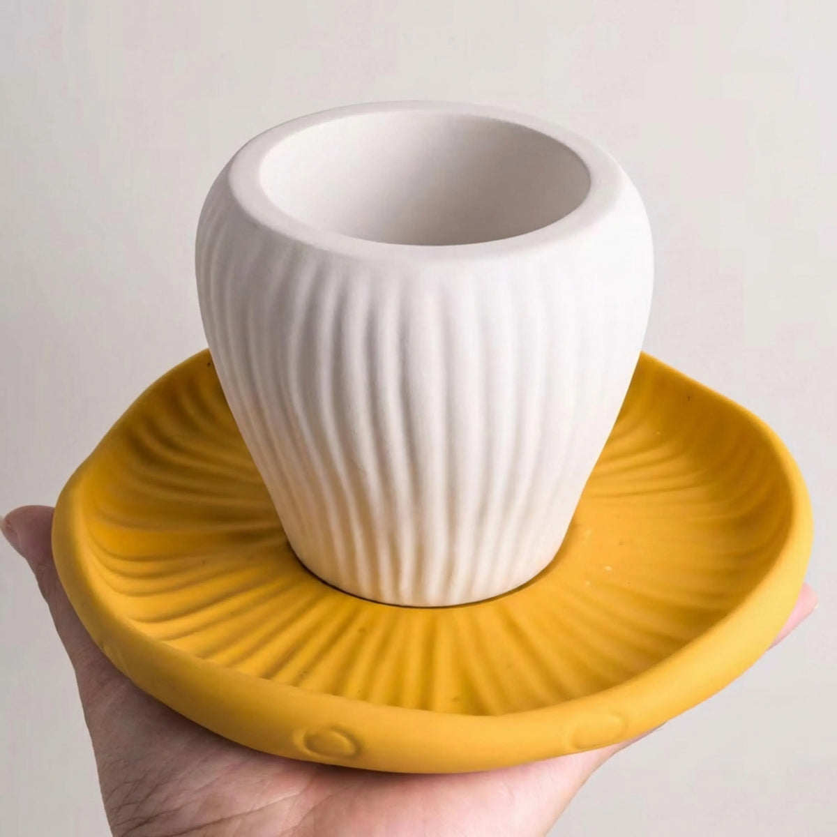 Mushroom Storage Jar, Eco Resin Vase, Woodland Trinket Holder, Jewelry Organizer