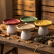 Mushroom Storage Jar, Eco Resin Vase, Woodland Trinket Holder, Jewelry Organizer