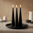 Elegant Large Cone Pillar Candle