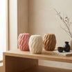 Huge Knit Pillar Candle