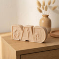 DAD Letter Candle