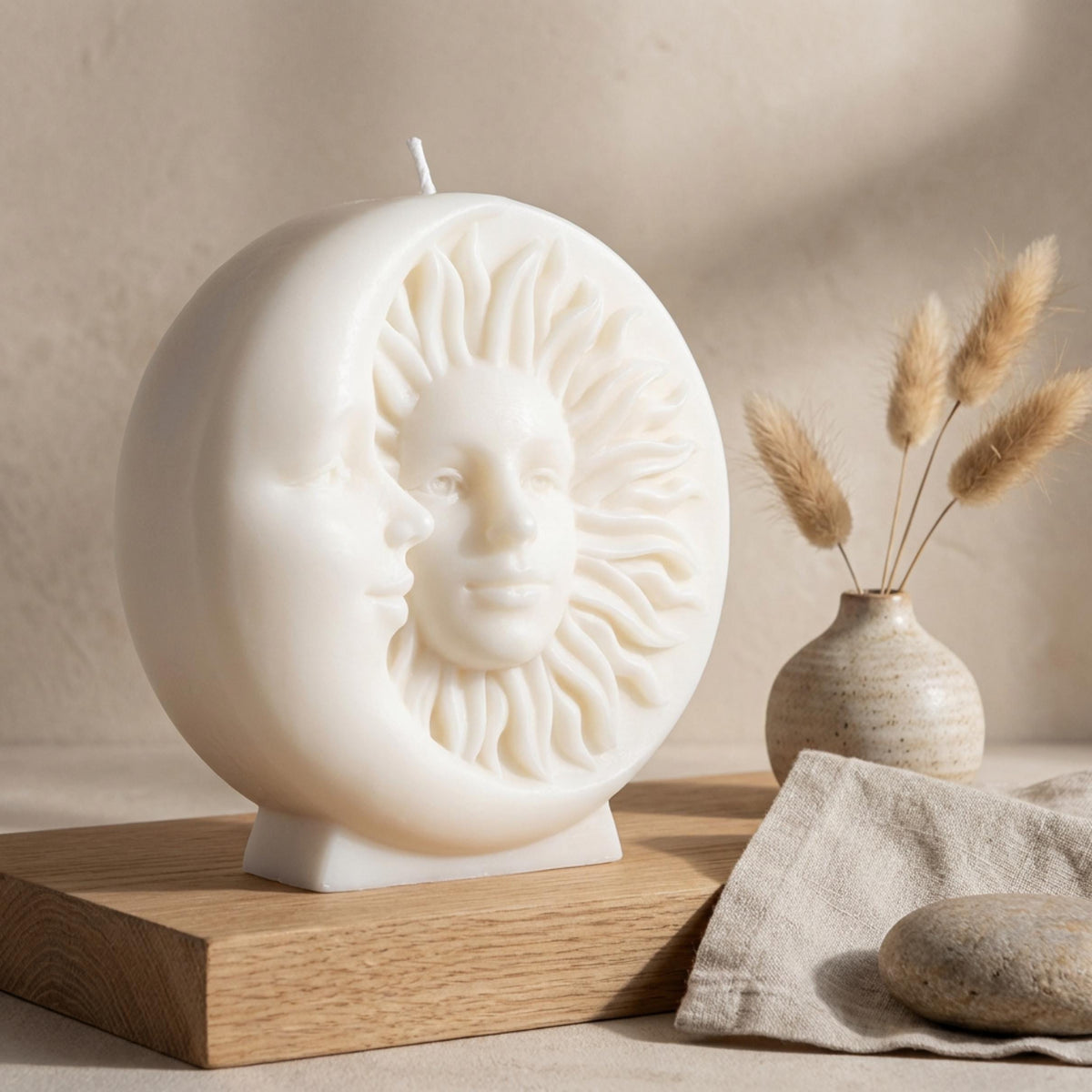 Sun and Moon Candle