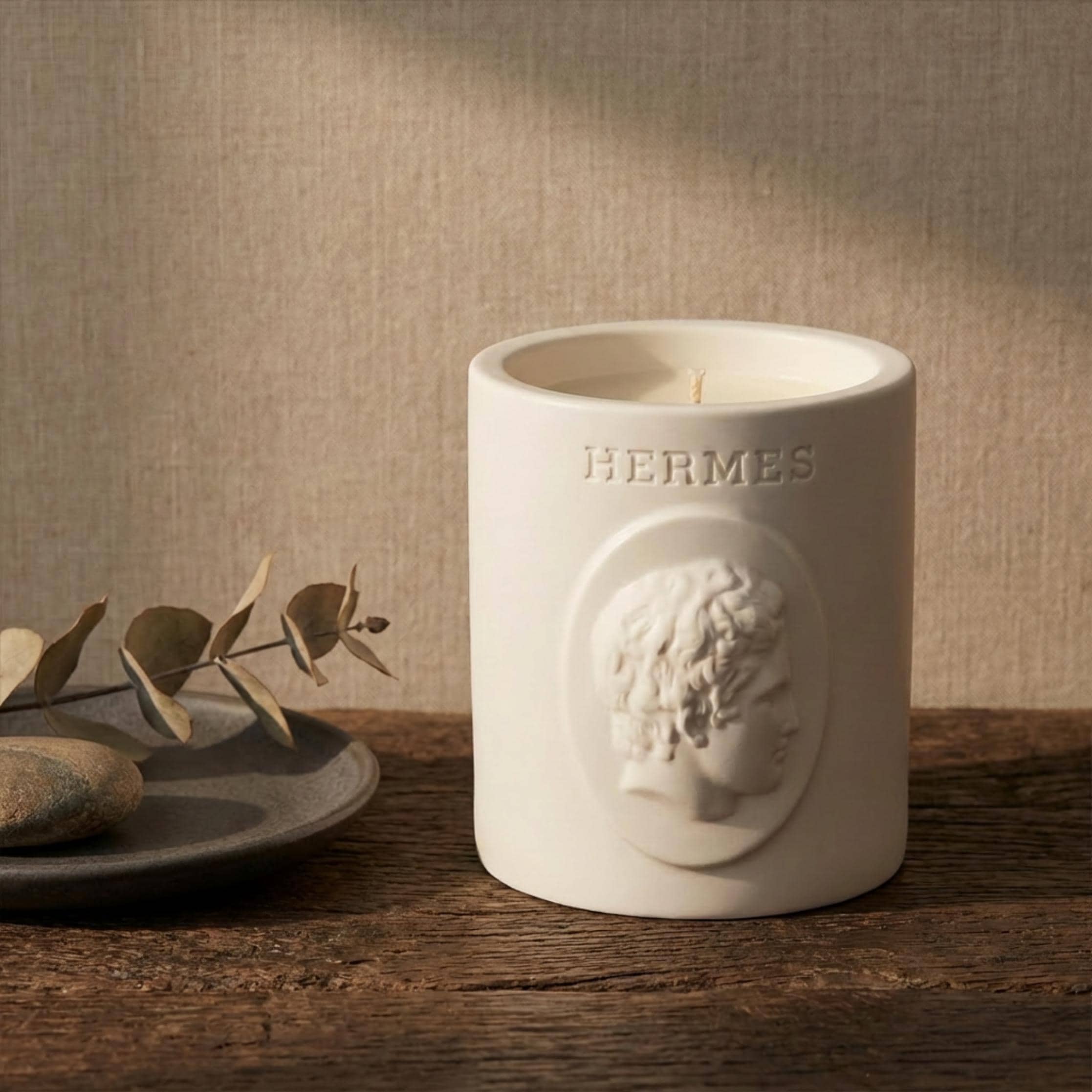 Hermes Candle – Smoky Leather Soy Wax | Votive – Votive Candle Co.