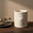 Hermes Greek God Bust Candle - Smoky Leather & Tobacco