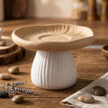 Mushroom Storage Jar, Eco Resin Vase, Woodland Trinket Holder, Jewelry Organizer