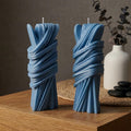 Modern Geometric Pillar Candle