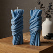Modern Geometric Pillar Candle