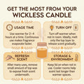 Wickless Soy Candle for Candle Warmer Lamp — Hand-Poured in Florida, 11 Scents