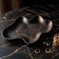 Wavy Eco Ceramic Tray – Japandi Catch All Jewelry Organizer Decor